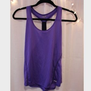 Purple workout tanktop